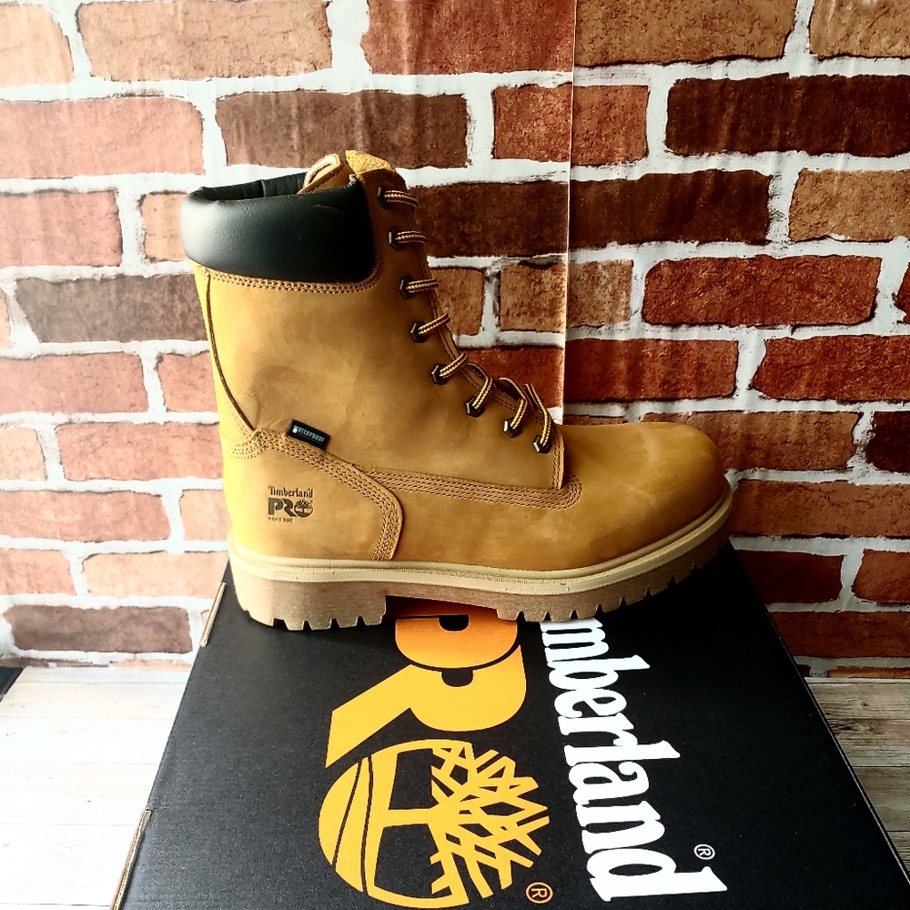 Timberland PRO 8 Inch Wheat Soft or Steel Toe - Picture 4 of 8